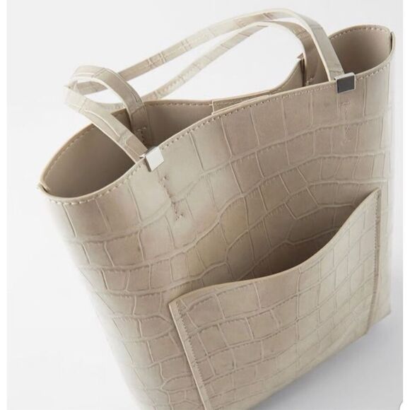 Zara Animal Print Handbag - Picture 2 of 11